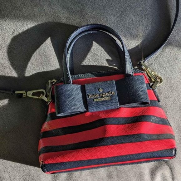 Kate spade Julia Street Stripe Mini Maise Bag - Picture 8 of 9